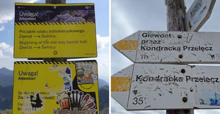 TPN ma problem z wandalami. Pokazuje, co dzieje się na szlakach