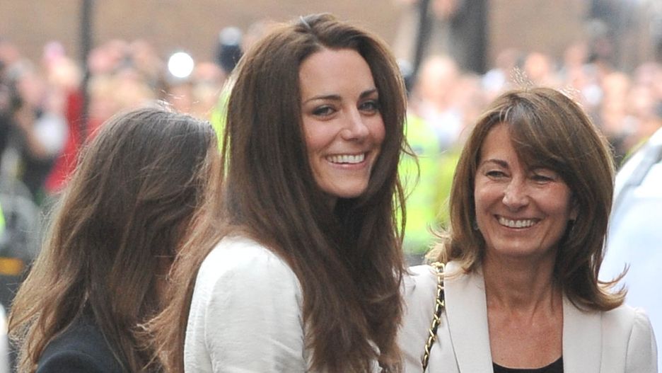 Kate Middleton z matką Carole