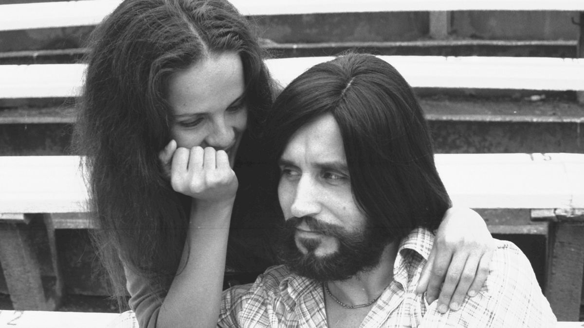 Czesław Niemen z żoną Małgorzatą w 1979 roku 