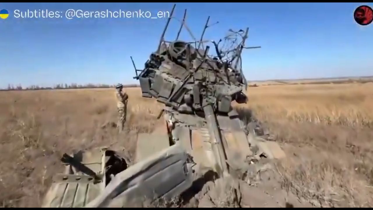 Russian t-90m tank wreckage reveals fatal armour flaws