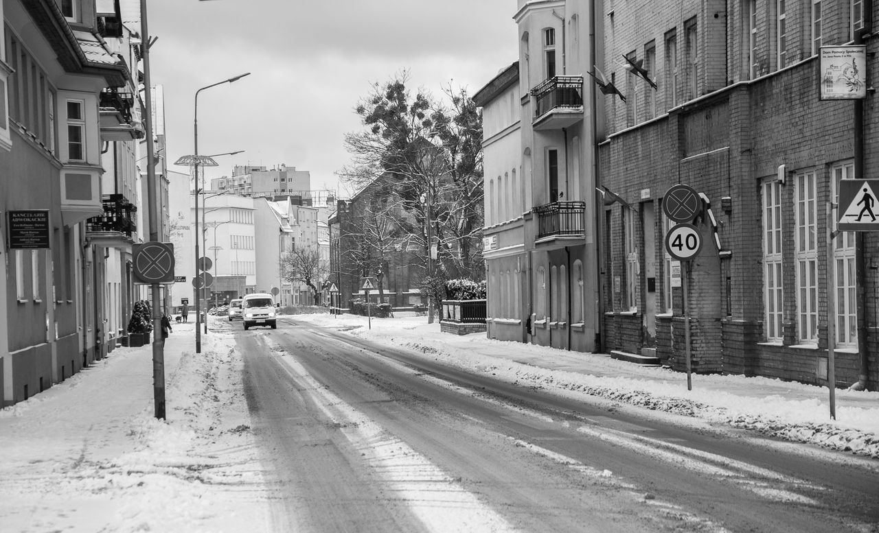 Zima, Piła, śnieg