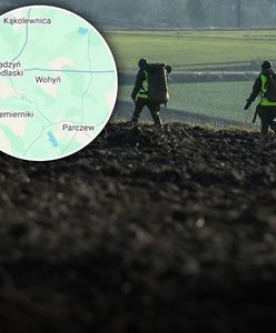 Znaleźli jeszcze jeden dron. Mamy relację prosto z miejsca