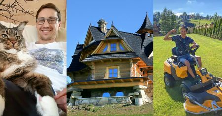 Ogromny ogród, góralskie akcenty i kącik czytelniczy. Tak wygląda WILLA Kamila Stocha i Ewy Bilan-Stoch! (ZDJĘCIA)