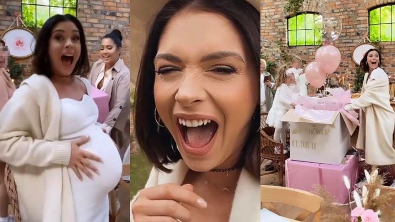 Baby shower Klaudii Halejcio