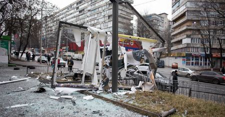 Atak Rosji na Ukrainę. Tak wyglądają pierwsze zniszczenia