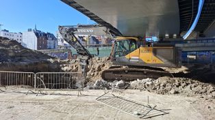 Szczecin: Odkopali fragment przedwojennego miasta przy dawnym Moście Kłodnym