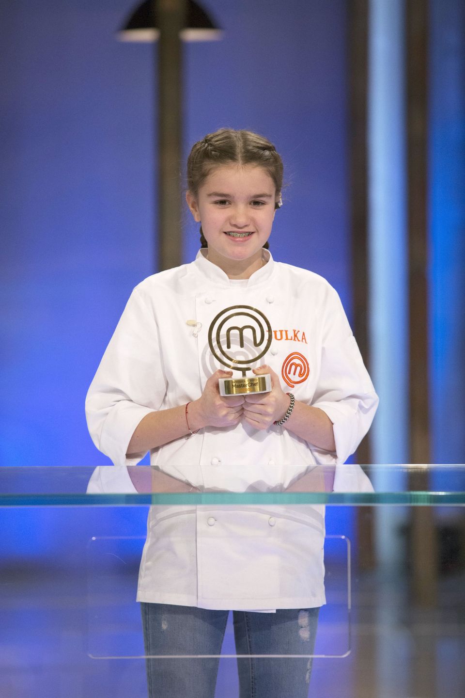  Julka Cymbaluk jako zwyciężczyni drugiej edycji "MasterChefa Juniora"