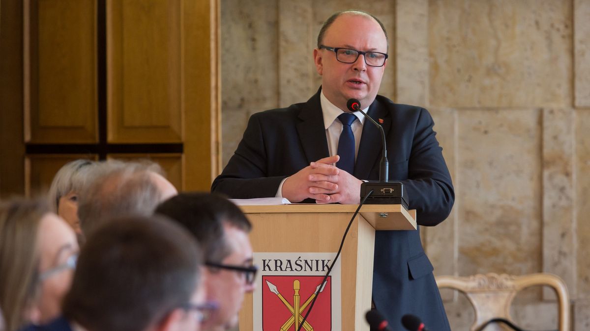 Wojciech Wilk burmistrz Kraśnika