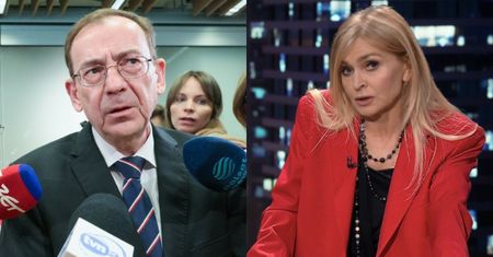 "Kropka nad i". Monika Olejnik pożegnała się z widzami i nagle zwróciła się do Mariusza Kamińskiego: "Kiedyś miał pan odwagę..."