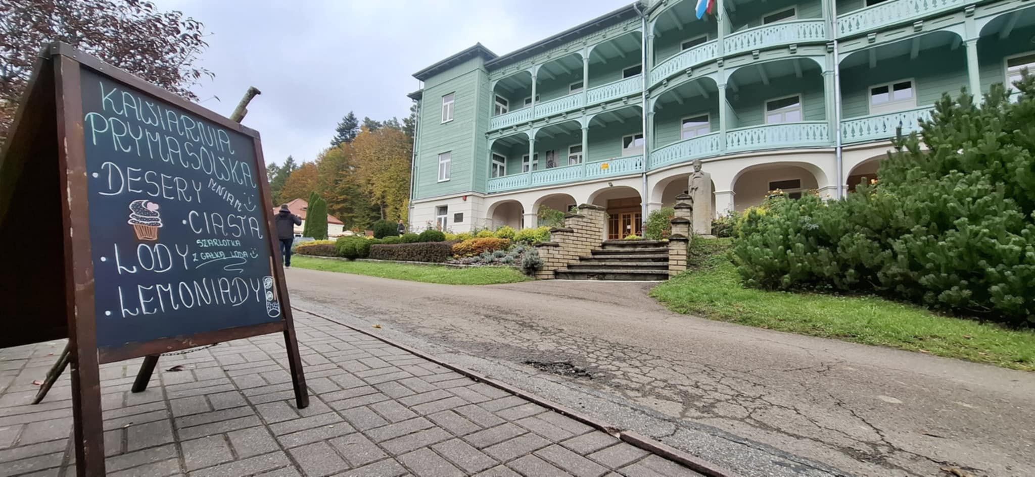 Kawiarnia Prymasówka w Komańczy