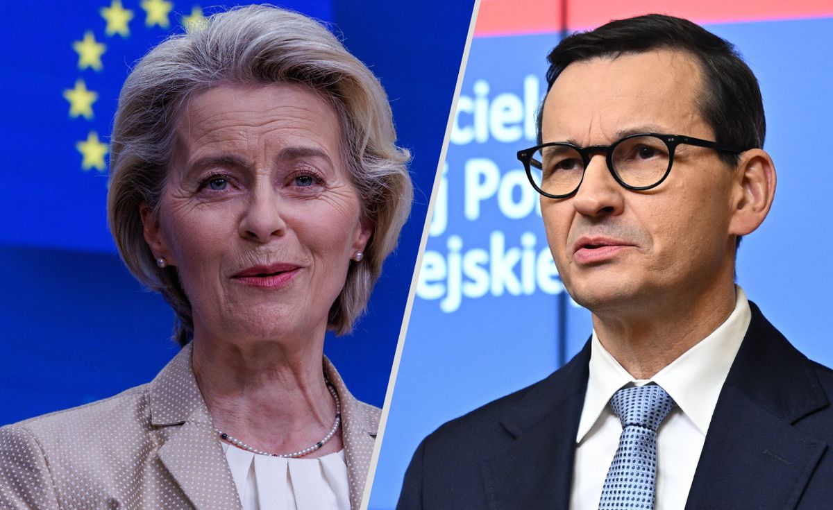 Przewodnicząca Komisji Europejskiej oraz premier Polski
