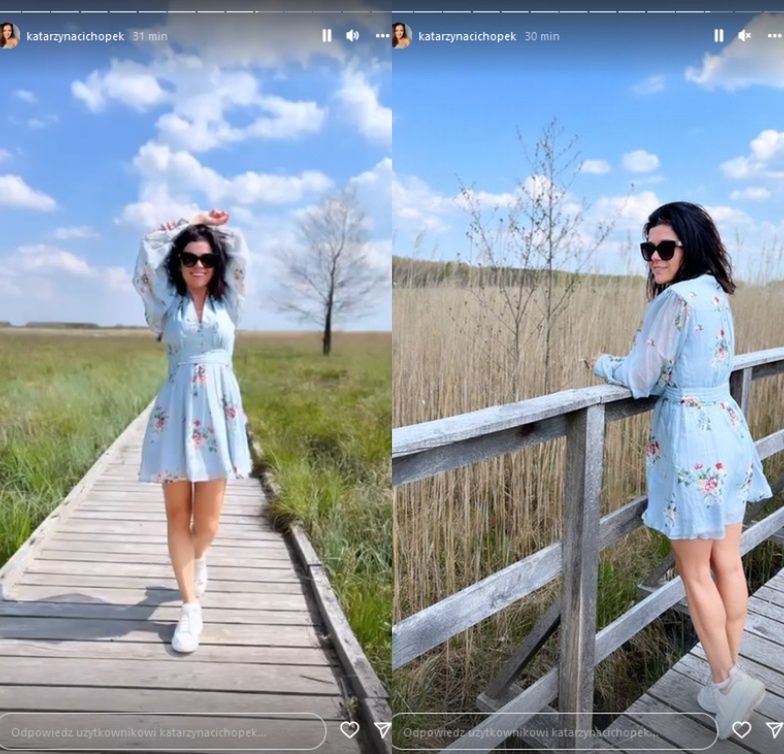 Katarzyna Cichopek w Święto Narodowe Trzeciego Maja 