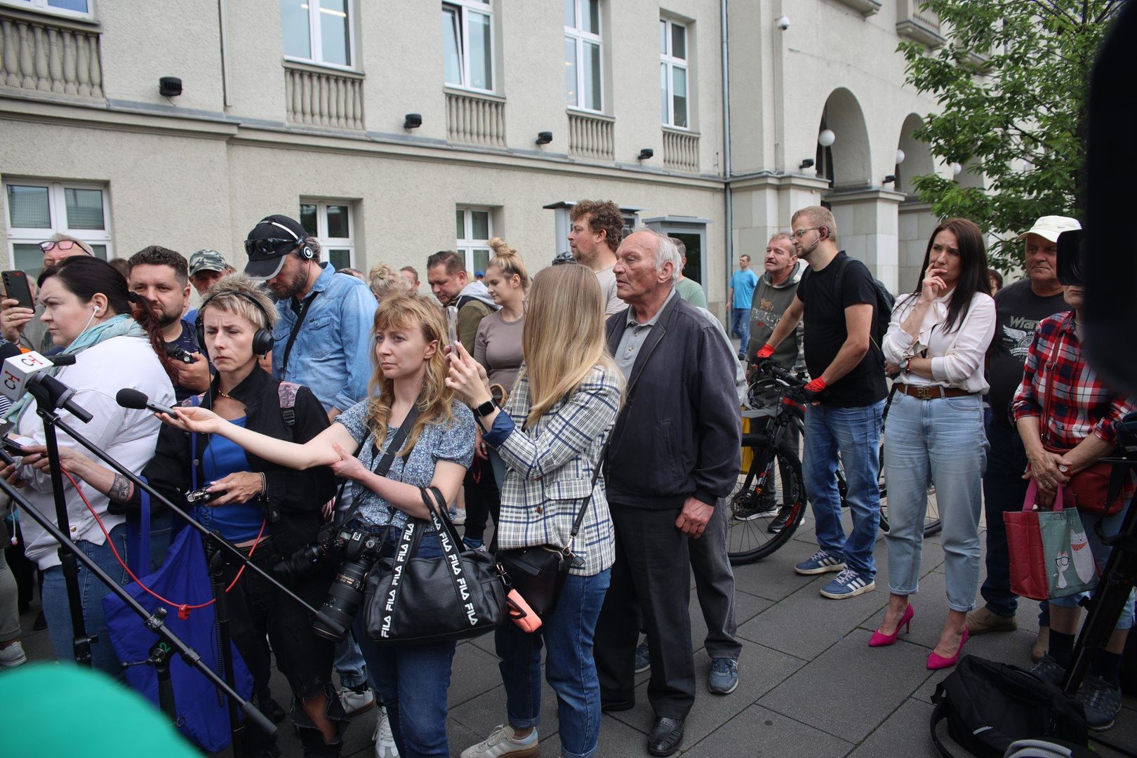 Konferencja prezydenta Szymona Michałka