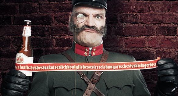 Żołnierze z Austro-Węgier reklamują piwo Tyskie jako „najlepsze w naszej historii” (wideo)