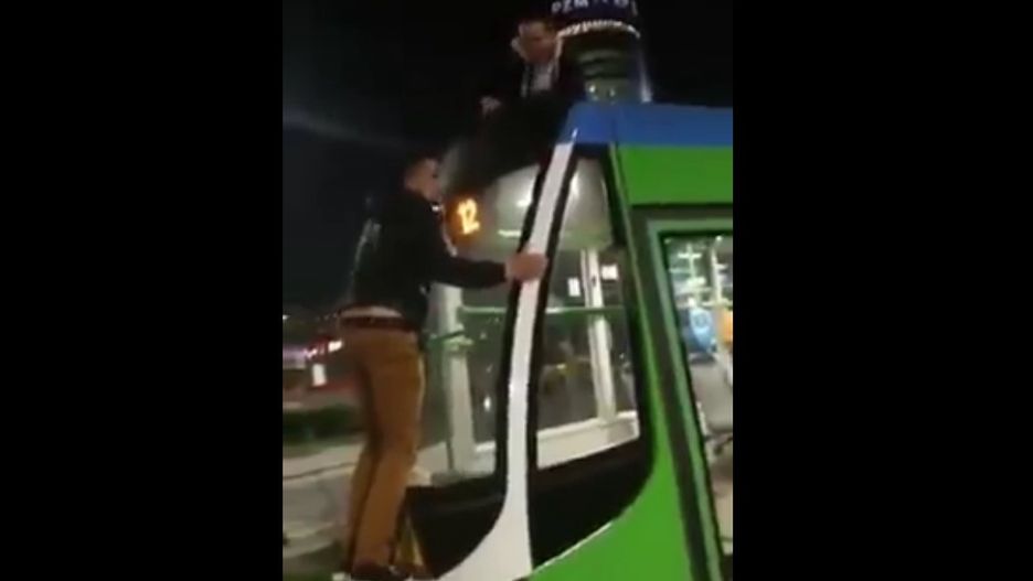 Szczecin. Przejechali się tramwajem, a raczej na tramwaju