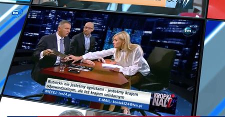 TVP chciała ośmieszyć dziennikarzy TVN. Cytując Pudelka i sugerując miłość do Tuska