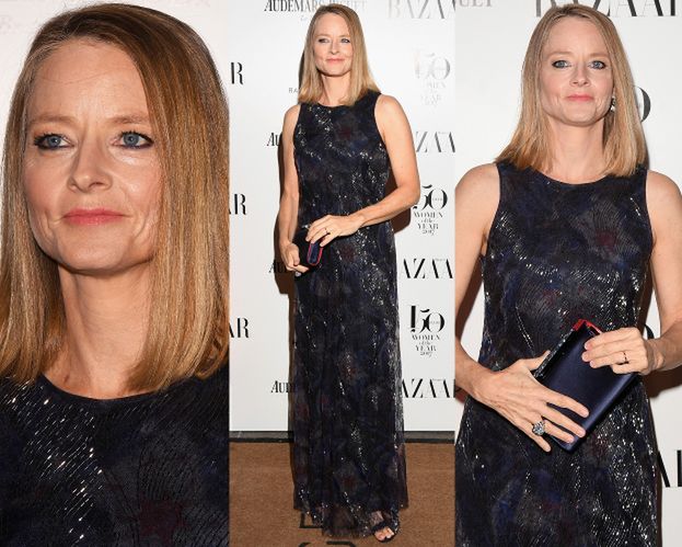 Jodie Foster odbiera nagrodę dla "kobiety roku"