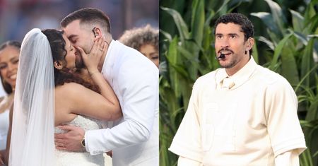 ŚLUB podczas występu Bad Bunny'ego na Super Bowl. Nowożeńcom zaśpiewała sama Lady Gaga (WIDEO)