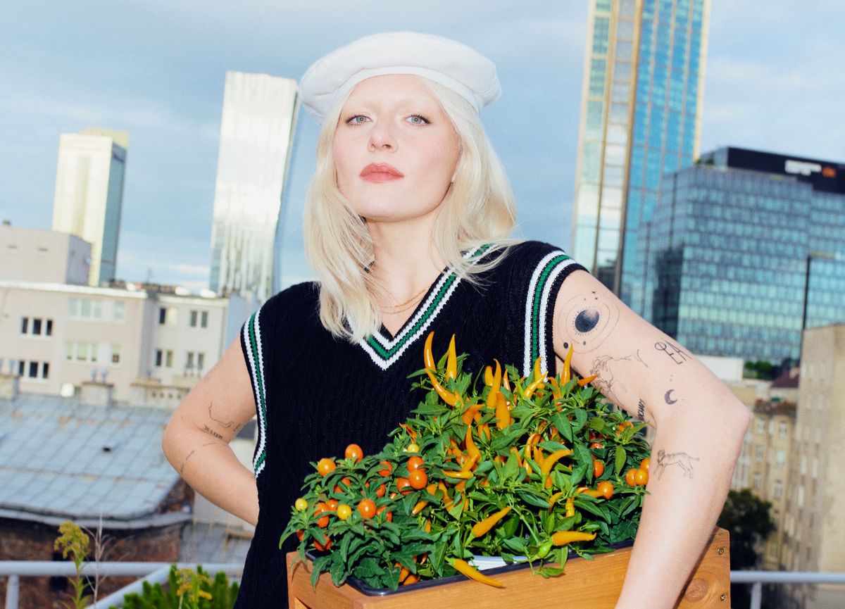 Ofelia promuje ekologię. 