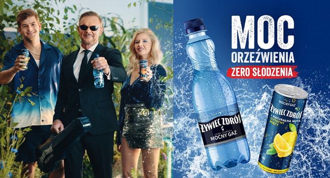 Cezary Pazura w reklamie Żywiec Zdrój Mocny Gaz pyta  „Co Ty wiesz o orzeźwieniu?"