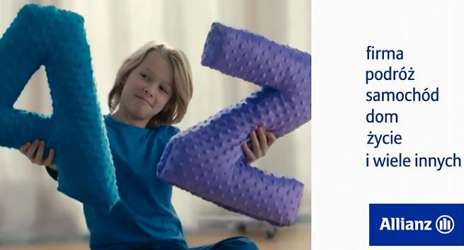 „Z Tobą od A do Z” w kampanii Allianz Polska (wideo)