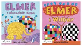 "Elmer i dziadek Eldo" / "Elmer i Wilbur" – recenzja książek o Elmerze