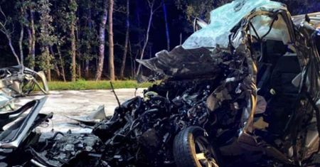 Tragedia w Niemczech. Tyle zostało z busa na polskich numerach. Zginęli wszyscy