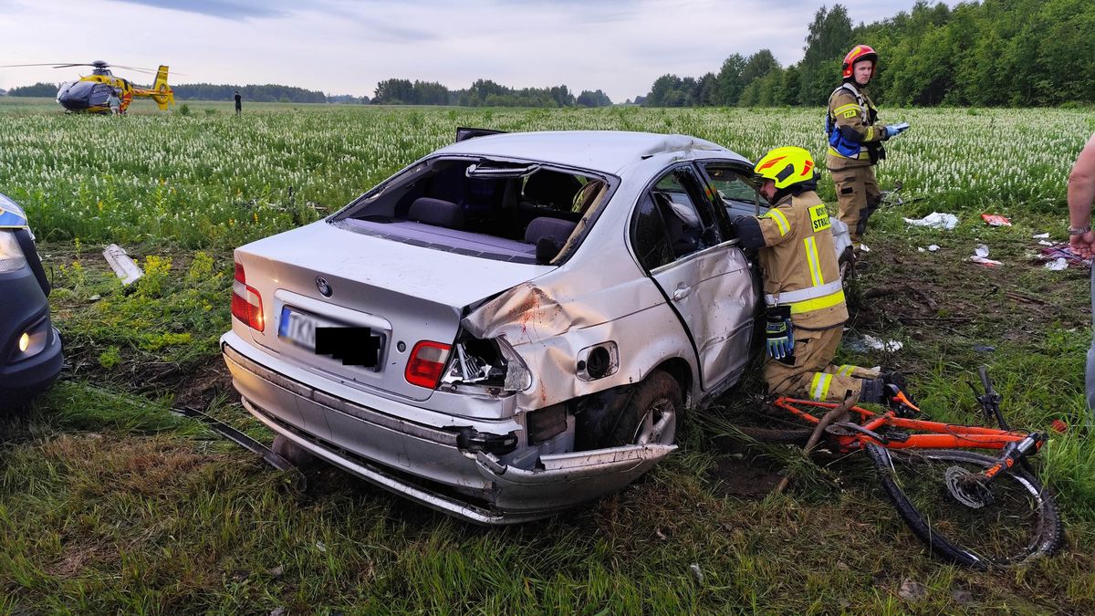 Tragiczny wypadek w miejscowości Sierosławice przy ul. Skalnej