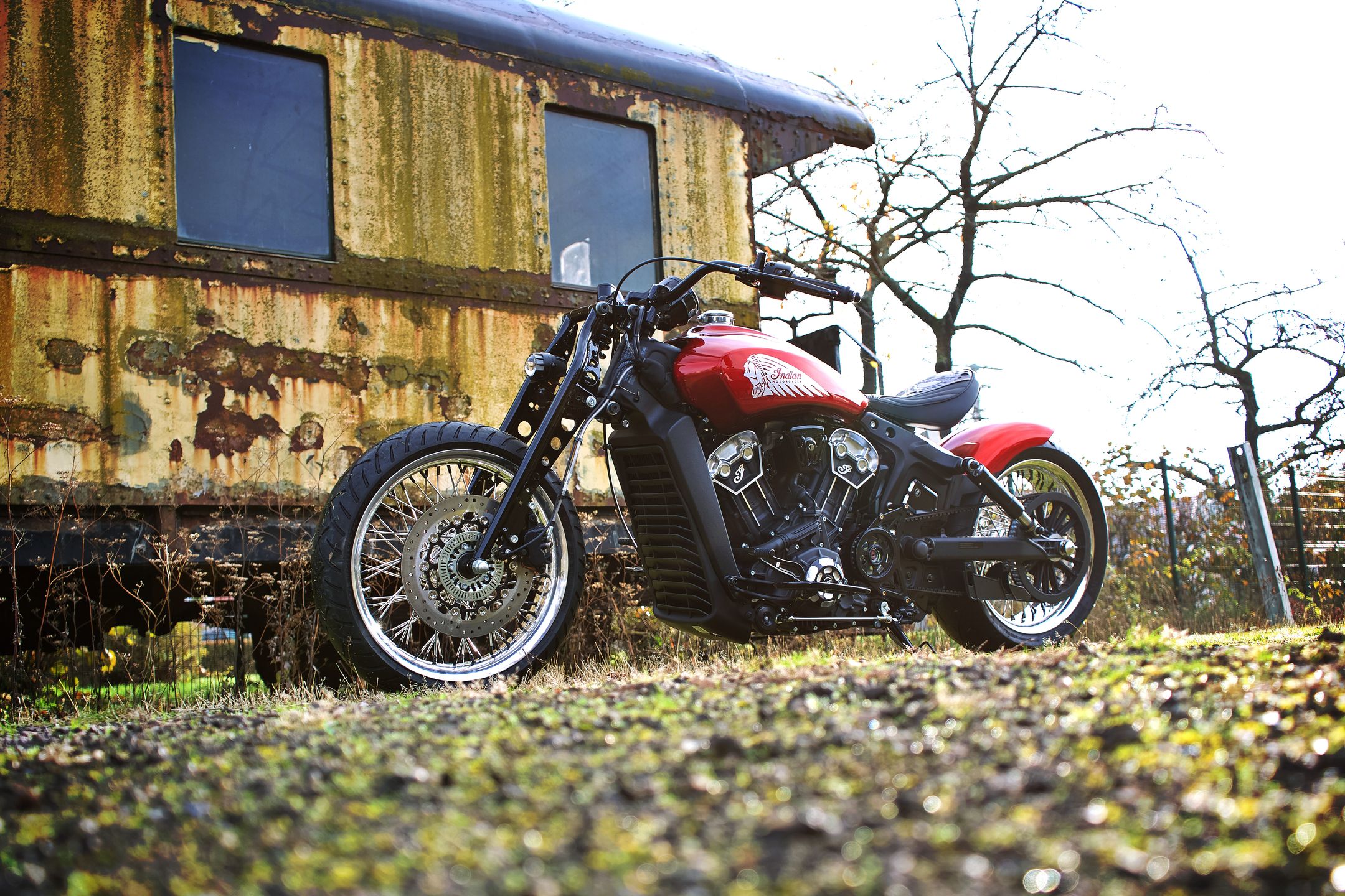 Indian Motorcycle Metz "Red Wings"