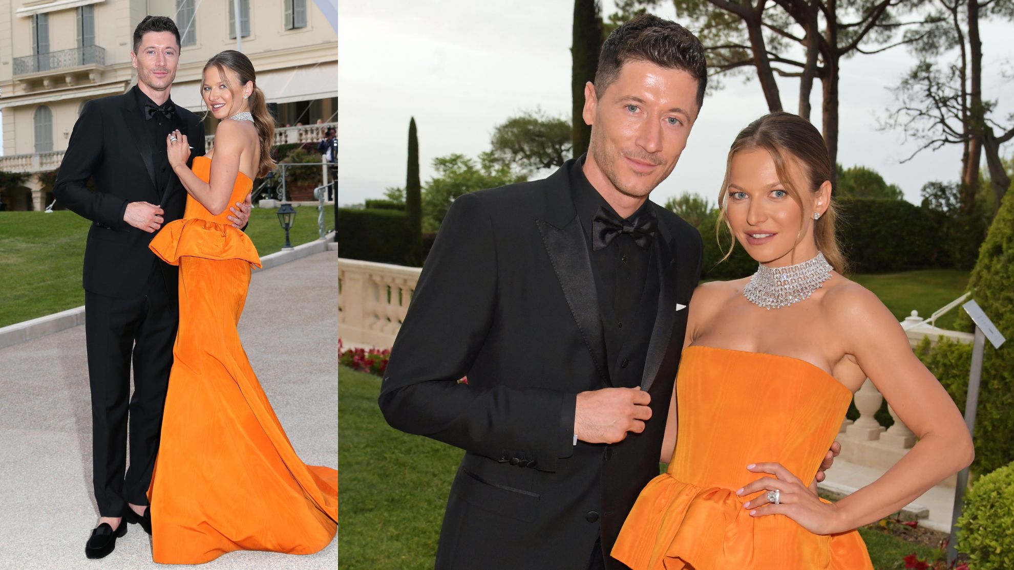 Anna i Robert Lewandowscy brylują w Cannes 