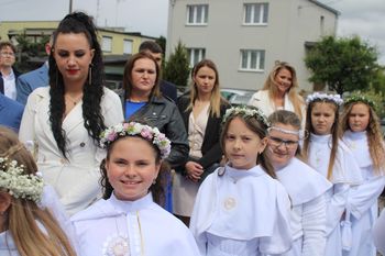 Pierwsza Komunia Święta w parafii pw. bł Jolenty w Gnieźnie