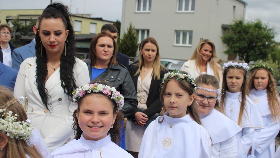 Pierwsza Komunia Święta w parafii pw. bł Jolenty w Gnieźnie