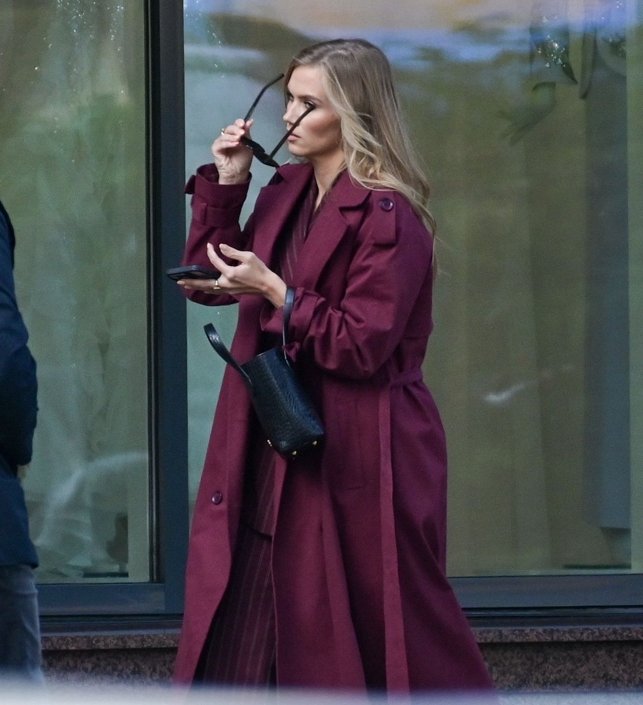 Agnieszka Kaczorowska "przyłapana" po programie "Mówię Wam"