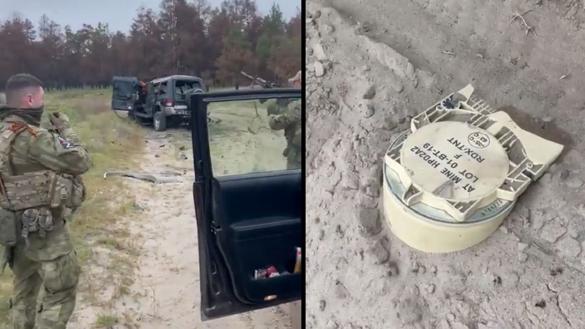 Separatysta i deputowany do Dumy Państwowej Aleksandr Borodaj prawie wysadził się na minie 