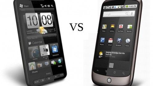 HTC HD2 vs Google Nexus One - wideoporównanie 1