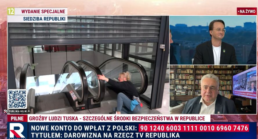 Republika zaostrza środki bezpieczeństwa. Kobieta przewróciła się przez "zabezpieczenie"