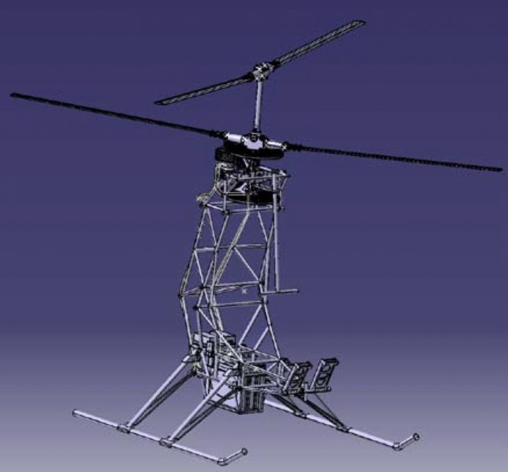 Po raz pierwszy człowiek poleciał elektrycznym helikopterem 12