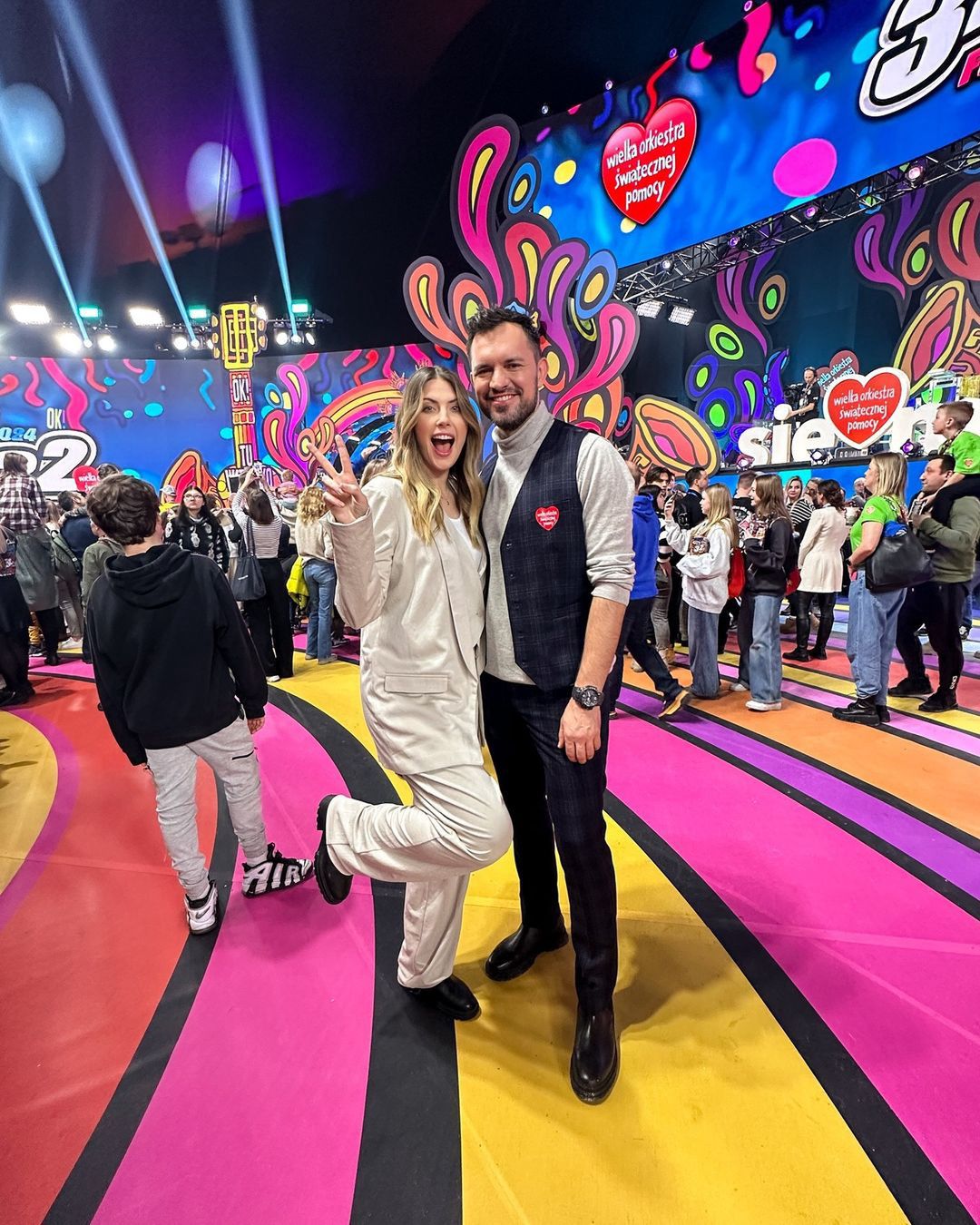 Aleksandra Grysz i Tomasz Tylicki 