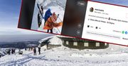 Wideo ze Śnieżki podbija sieć. "Komentarz pozostawię wam"