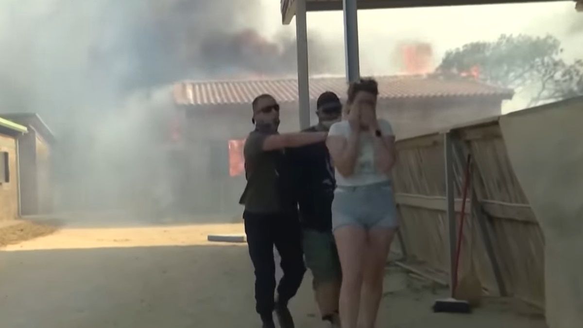 W Grecji panują ekstremalne temperatury. W efekcie w kraju szaleją pożary