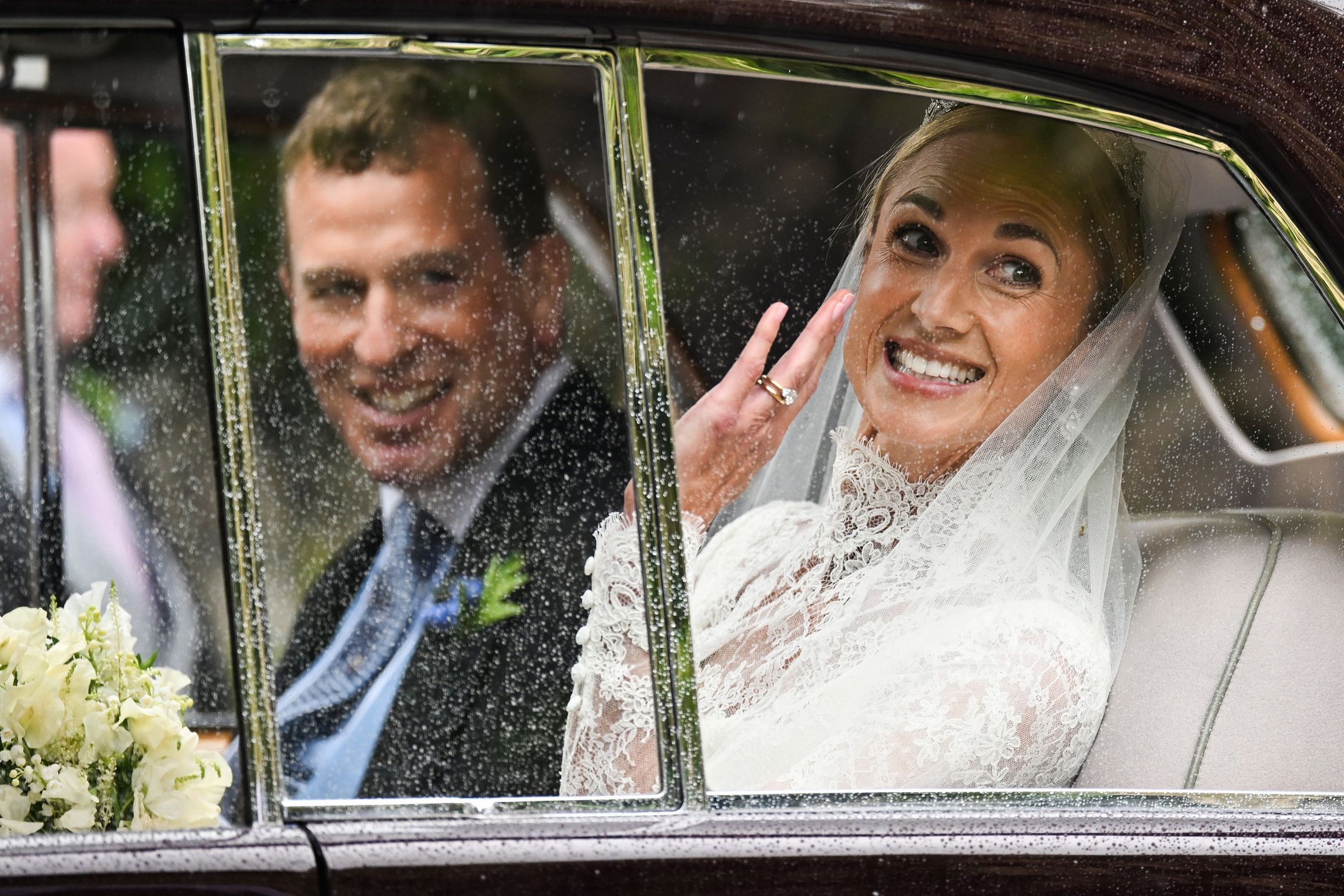 Harriet Sperling i Peter Phillips