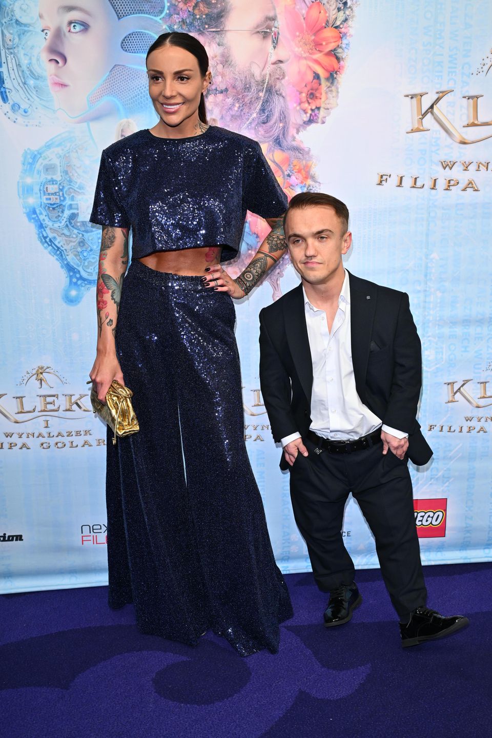 Tłum celebrytów na premierze "Kleksa"