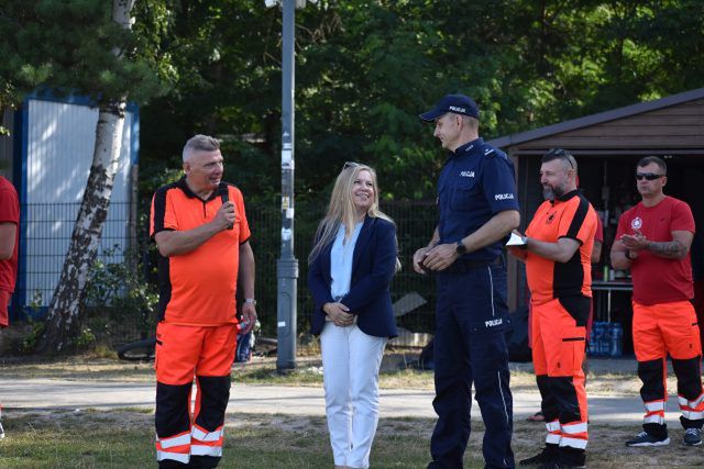 Bezpiecznie nad Jeziorem Białym – ratownicy podsumowali sezon letni (zdjęcia)