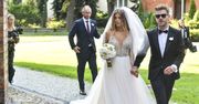 Joanna Opozda i Antoni Królikowski wzięli ślub. Suknia panny młodej zachwyca