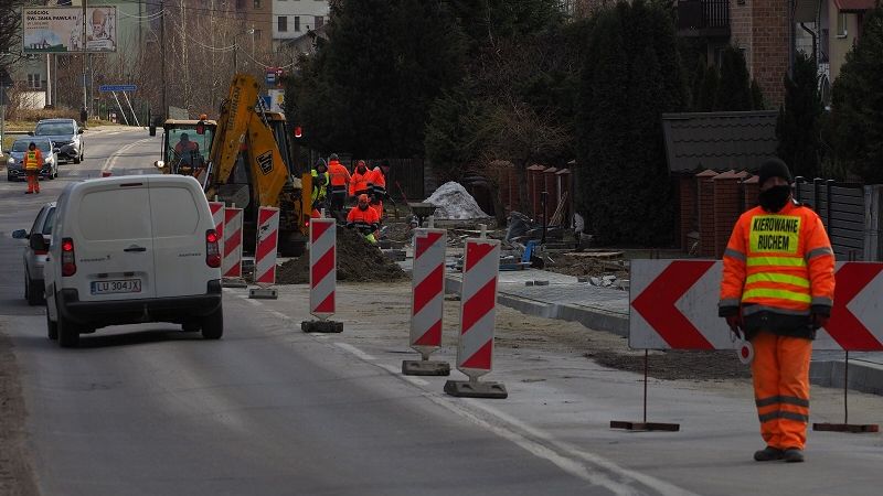 Remont ul. Nałkowskich