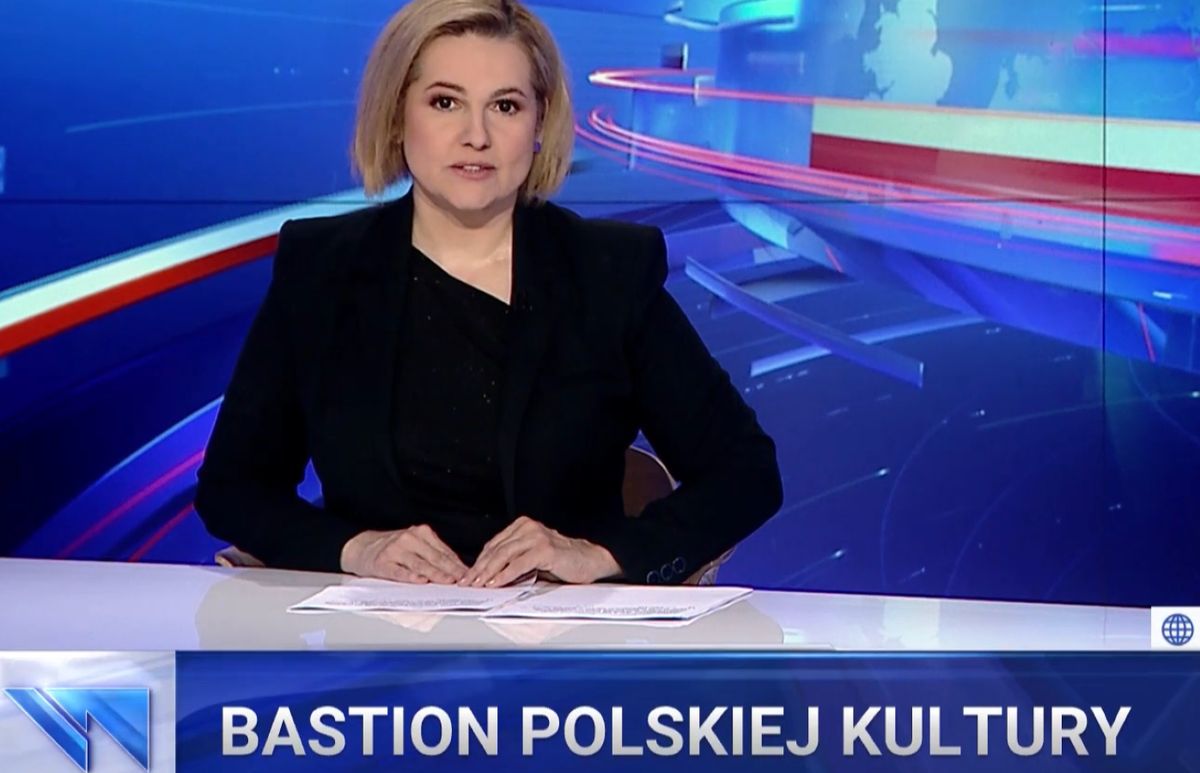 Edyta Lewandowska jest prezenterką "Wiadomości" TVP