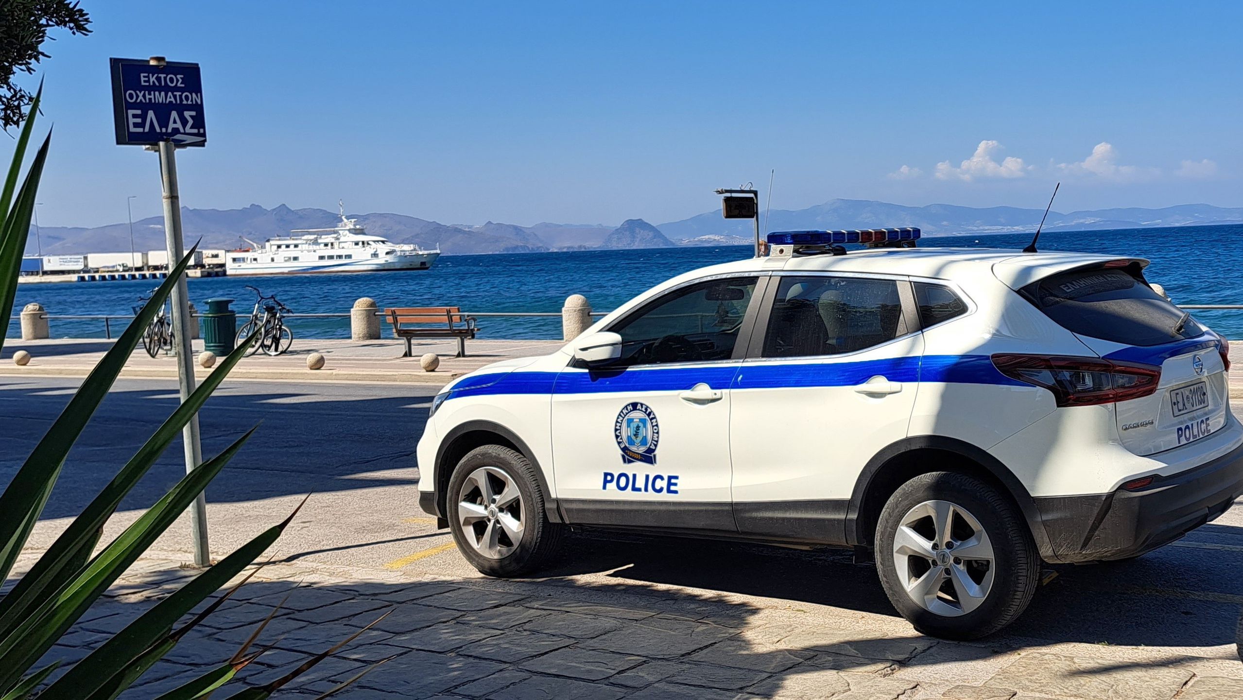 Na zdj. grecka policja