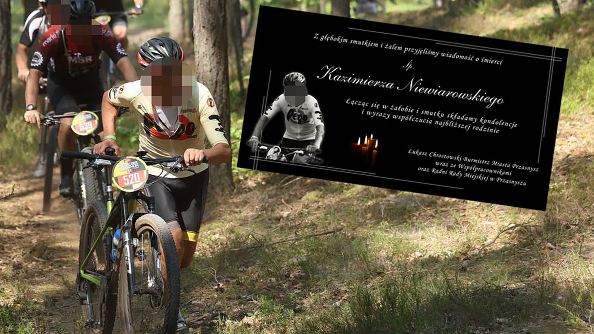 Władze Przasnysza żegnają tragicznie zmarłego kolarza