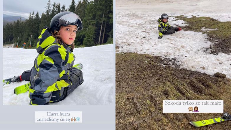 Klaudia El Dursi relacjonuje narciarski wypadek syna