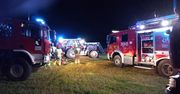 Dramat na polu pod Olsztynem. Zjechały się służby